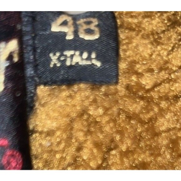 Vintage 60s Sears Sportswear Sherpa Lined Barn Coat Men's 48 X Tall EUC - Picture 6 of 9